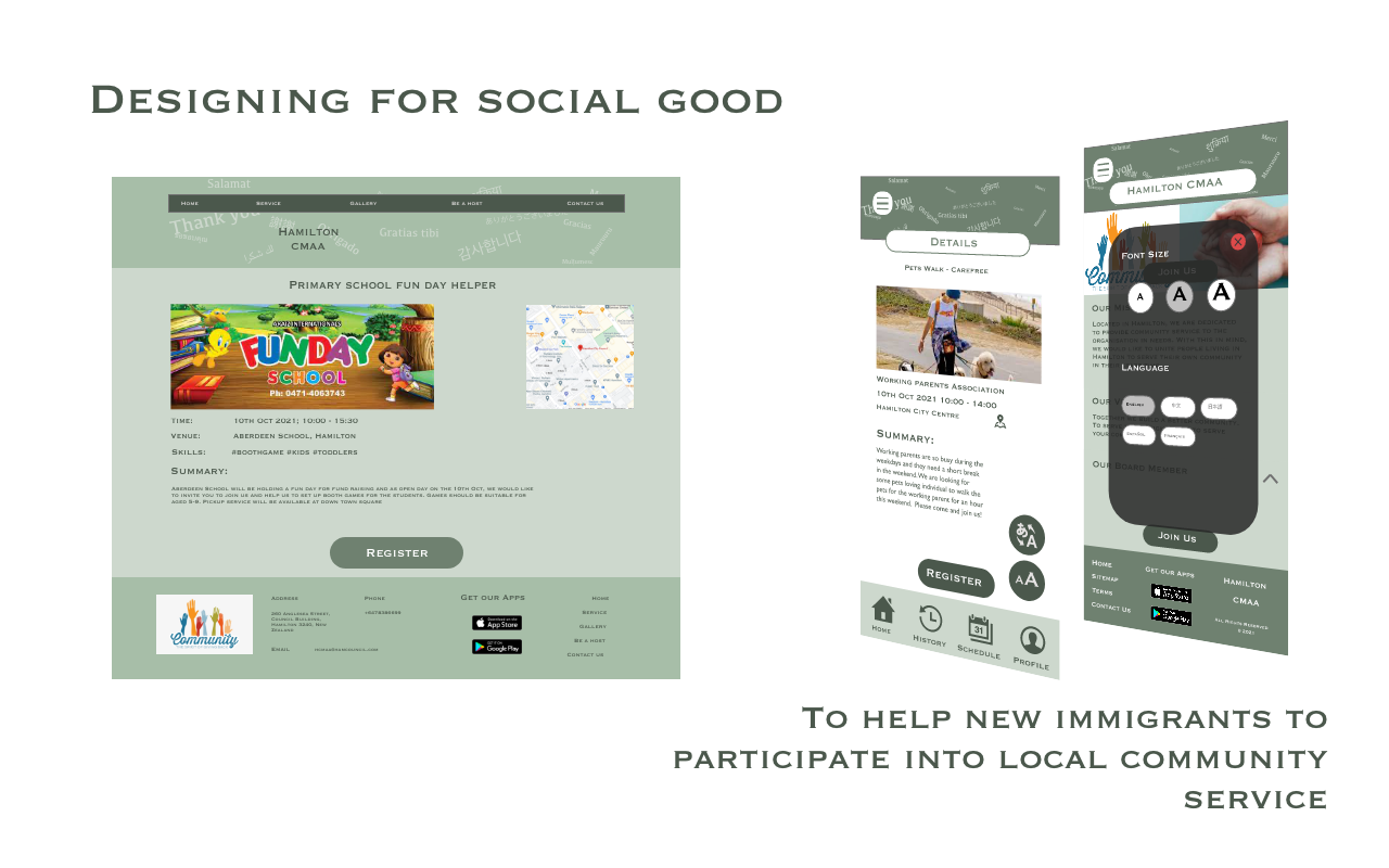 community service project